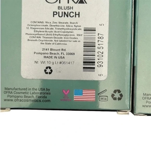 x 2 OFRA Powder Blush Compacts - Picture 8 of 8